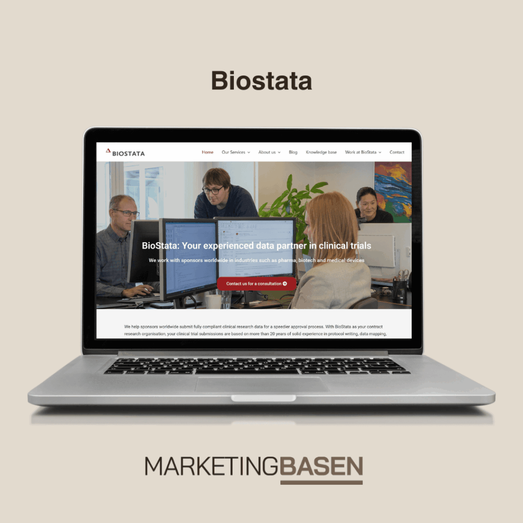 Biostata Hjemmeside Lavet Af Marketingbasen Webbureau I Vesthimmerland Nordjylland