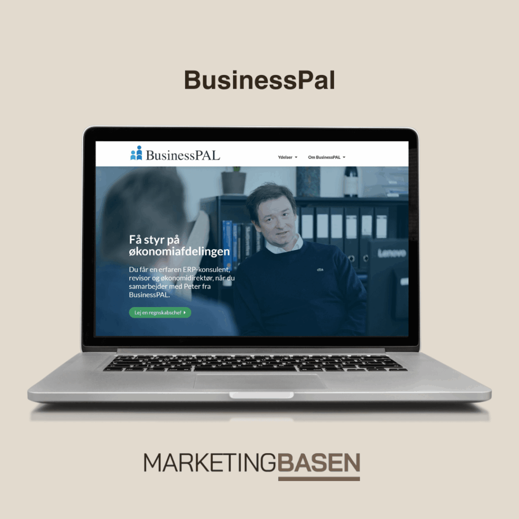 BusinessPal Hjemmeside Lavet Af Marketingbasen Webbureau I Vesthimmerland Nordjylland
