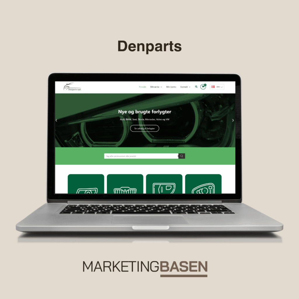 Denparts Hjemmeside Lavet Af Marketingbasen Webbureau I Vesthimmerland Nordjylland