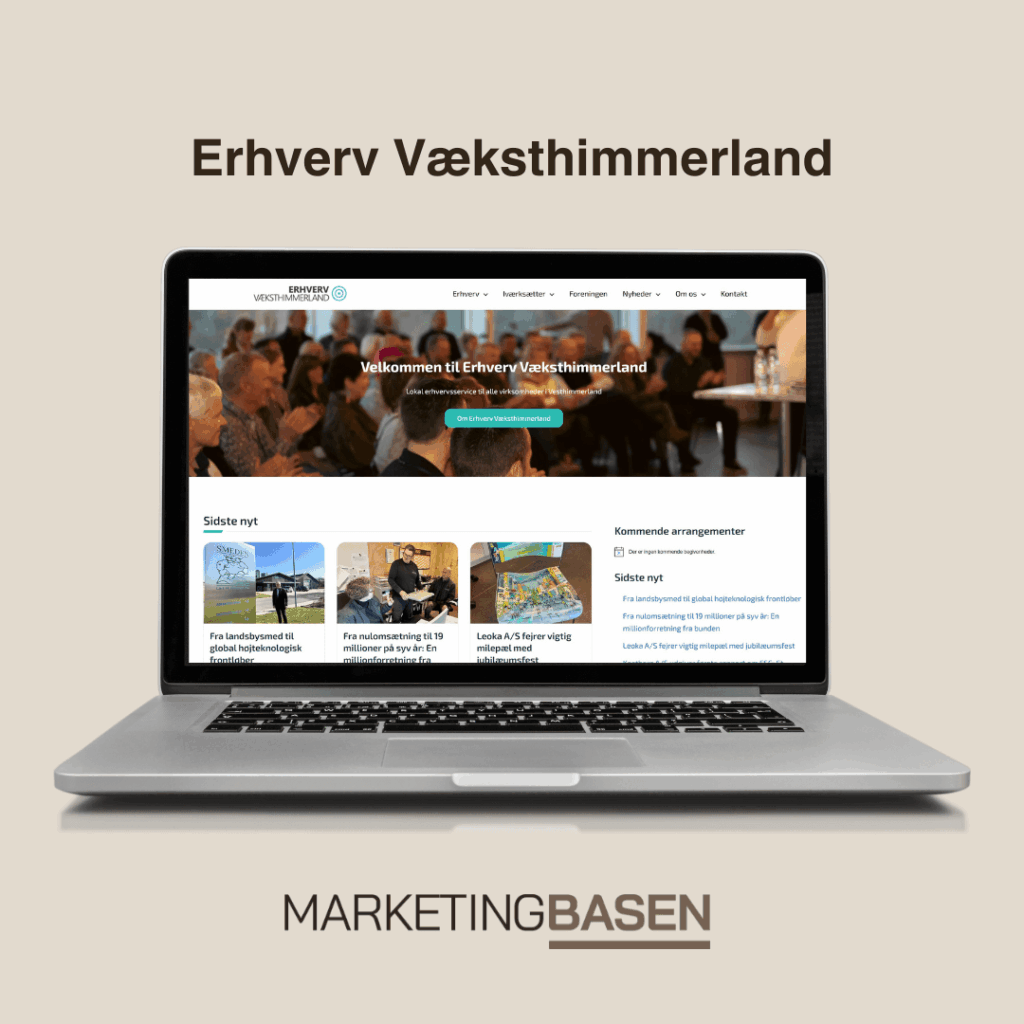 Erhverv Væksthimmerland Hjemmeside Lavet Af Marketingbasen Webbureau I Vesthimmerland Nordjylland