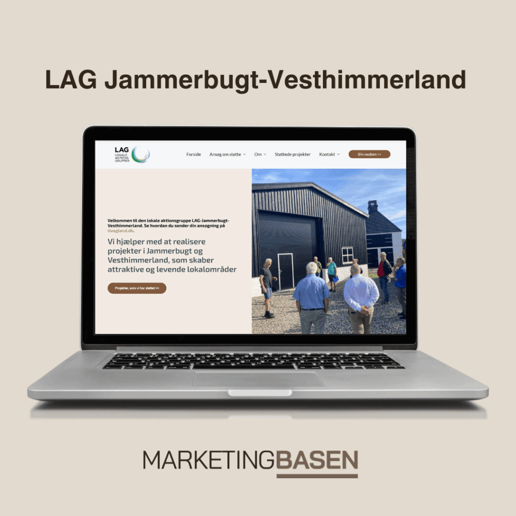 LAG Jammerbugt Vesthimmerland Hjemmeside Lavet Af Marketingbasen Webbureau I Vesthimmerland Nordjylland