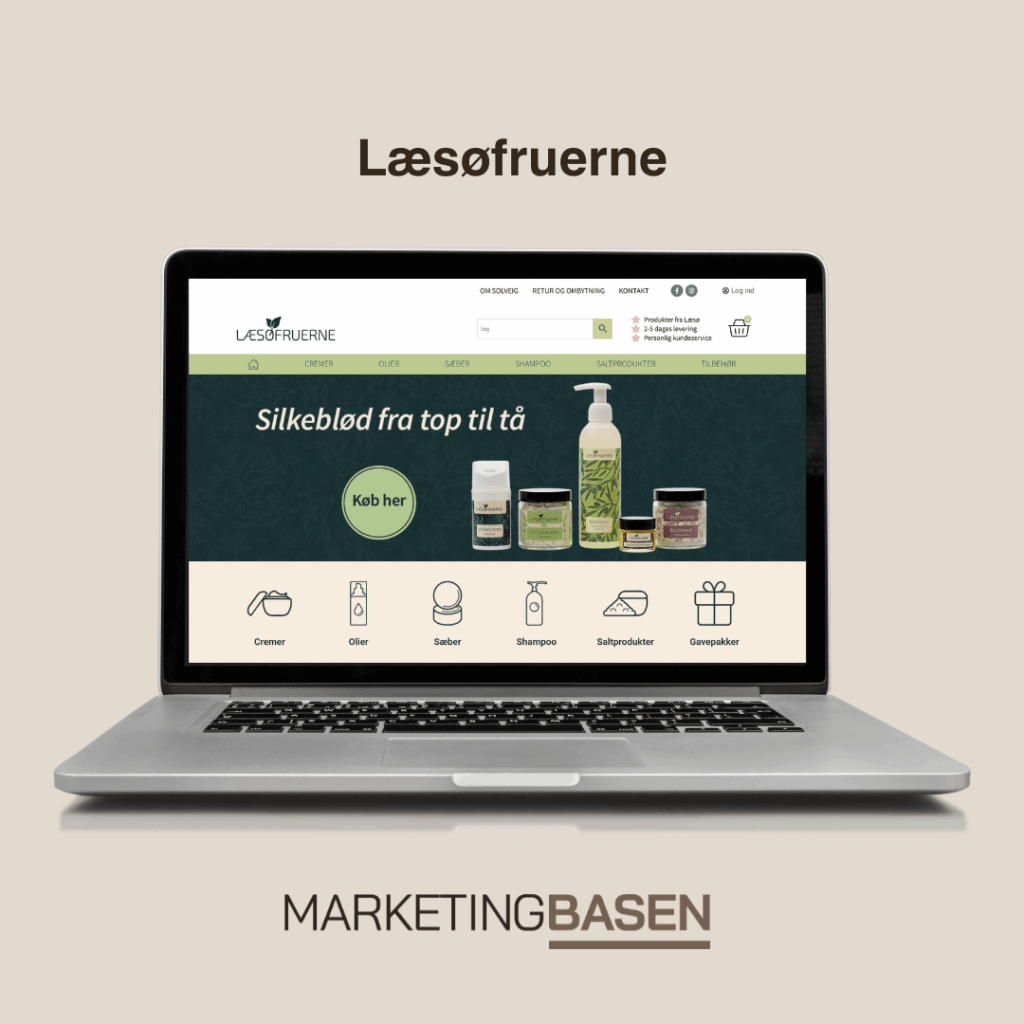 Læsøfruerne Hjemmeside Lavet Af Marketingbasen Webbureau I Vesthimmerland Nordjylland