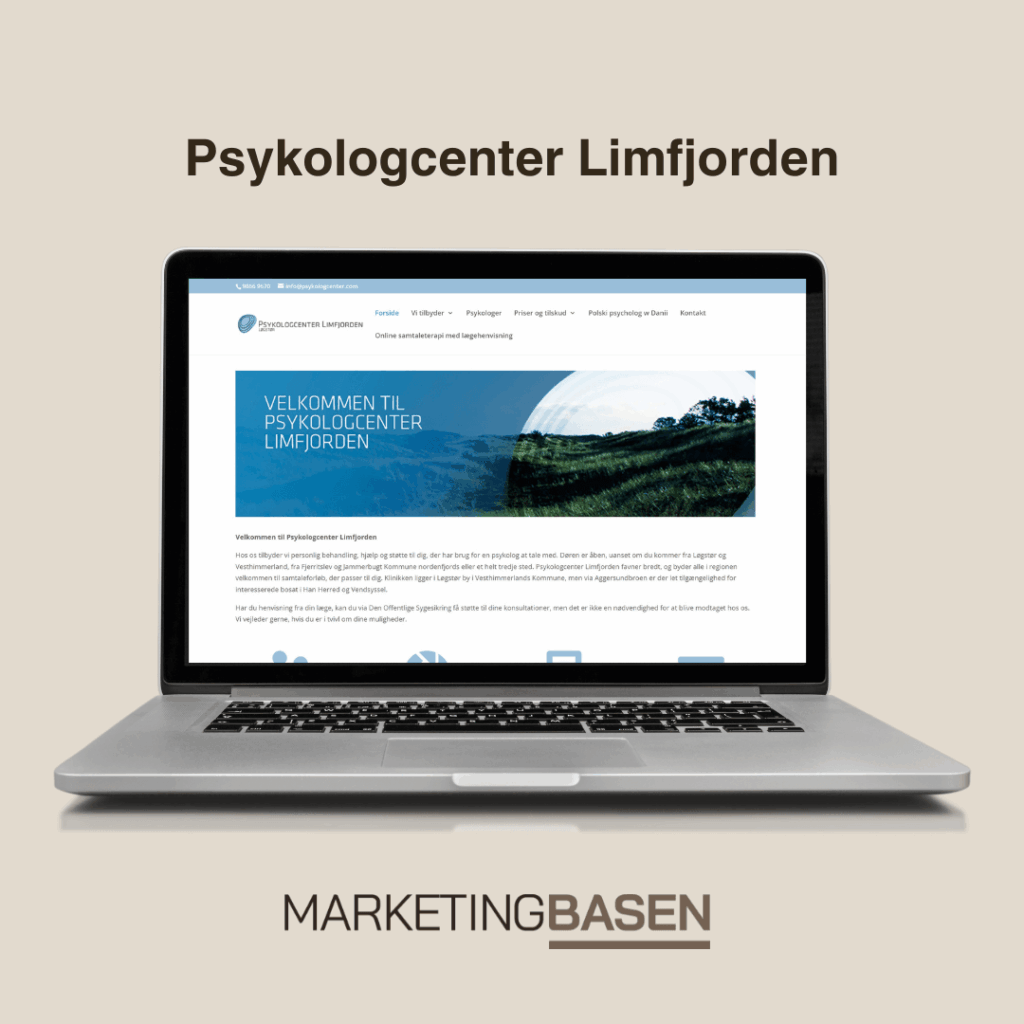 Psykologcenter Limfjorden Hjemmeside Lavet Af Marketingbasen Webbureau I Vesthimmerland Nordjylland