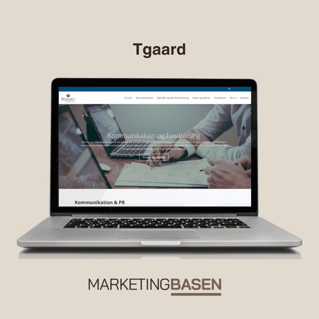 Tgaard Hjemmeside Lavet Af Marketingbasen Webbureau I Vesthimmerland Nordjylland