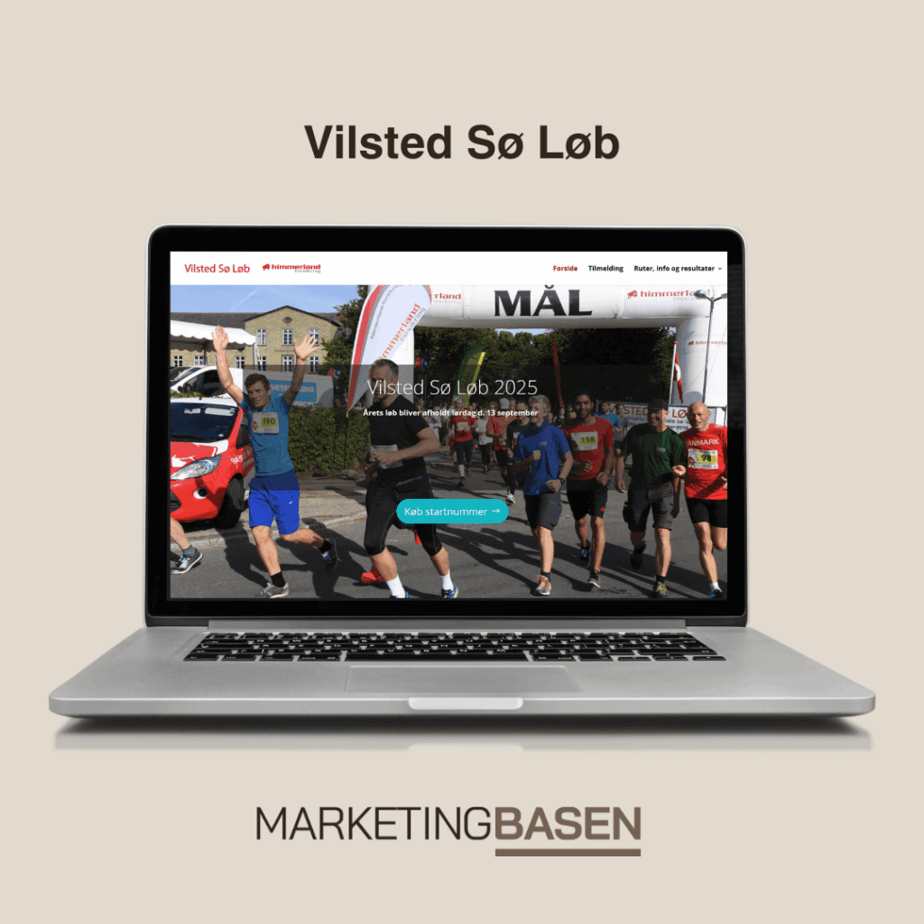 Vilsted Sø Løb Hjemmeside Lavet Af Marketingbasen Webbureau I Vesthimmerland Nordjylland